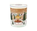 Voir la slide Bougie parfumée Croquant aux Amandes édition Noël Collines de Provence village hivernal manège doré amandes 180g - Lilosquare