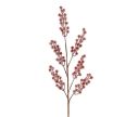 Voir la slide Branche décorative Noël H81cm avec grappes de baies rouges enneigées sur tiges ramifiées