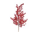 Voir la slide Branche décorative Noël H72cm très fournie avec centaines de baies rouges en résine sur tiges ramifiées