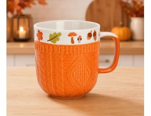 Mug automne orange effet...