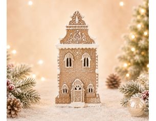 Maison gingerbread brun...