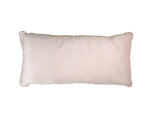 Coussin brodé 3 casse-noisettes sapins de Noël liseré doré 76cm