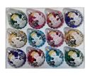 Voir la slide Coffret 12 boules de Noël en verre motif bonhomme de neige Ø6cm