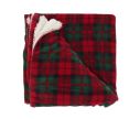 Voir la slide Plaid tartan moelleux carreaux écossais polyester 130x160cm