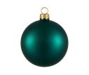 See slide Matte emerald green Christmas bauble Glass Ø8cm