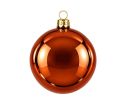 Voir la slide Boule de Noël cuivre brillante en verre Ø8cm