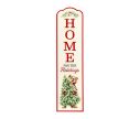 Voir la slide Décoration Noël plaque métal ivoire rouge ours sapin illuminé Home for the Holidays L20 x l1 x H80cm