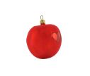 Voir la slide Suspension de Noël petite pomme rouge tranchée en deux avec des petits pépins à l'intérieur. H 8cm.
