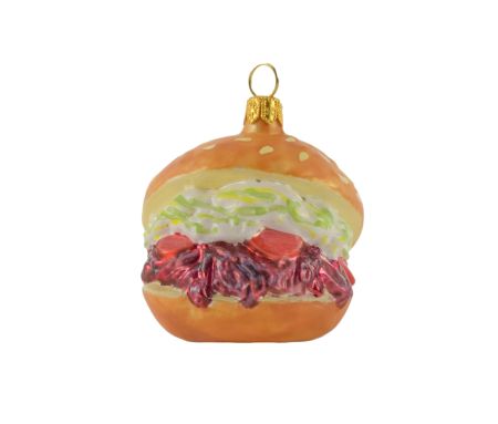 boule de noël hamburger