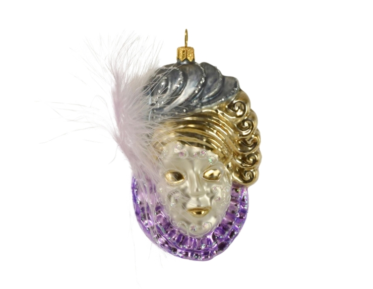 boule de noël masque venise