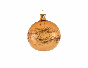 Boule de Noël transparente...