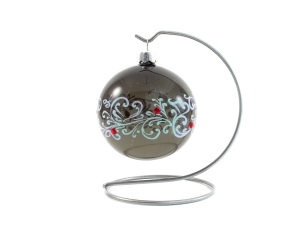 Boules De Noël En Verre Soufflé Et Peintes à La Main