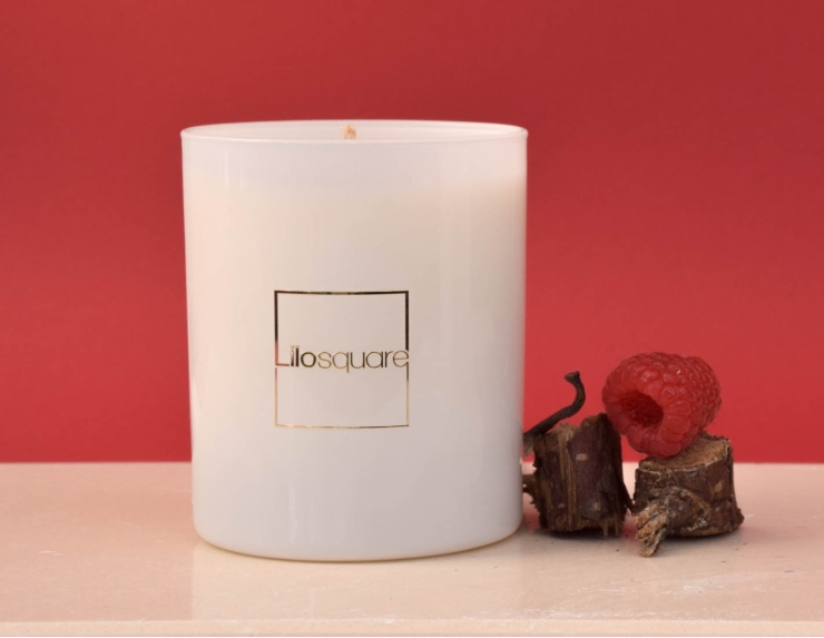 Bougie parfumée soleil oriental cire naturelle 250gr 60h