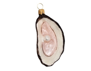 Déco de Noël huitre verre...