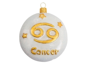 Boule de Noël signe...