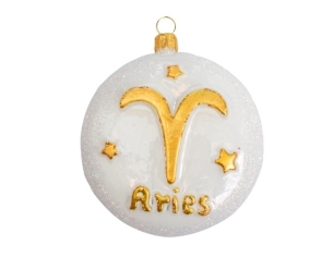 Boule de Noël signe...