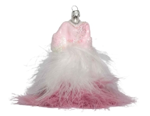 Robe victorienne rose...