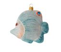 See slide Boule de Noël poisson papillon verre soufflé H 10cm