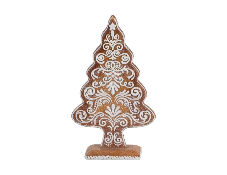 Arbre de Noël pain d'épices H26cm