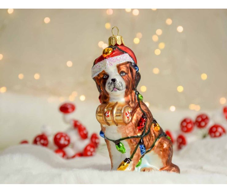 Boule De Noël Personnalisée Avec Photo De Chien - Ornement En Acrylique Pour Sapin, Cadeau Unique Pour Noël