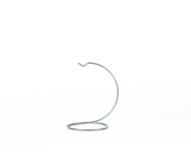 Support pour boule de Noël argenté ø 8 cm