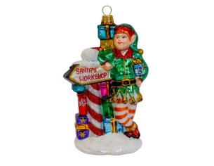 Boule de Noël Elf du Père...