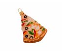Voir la slide Boule de Noël originale part de pizza en verre soufflé, décoré à la main.
Hauteur : 8cm