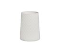 See slide Photophore vase blanc en porcelaine - H 13cm