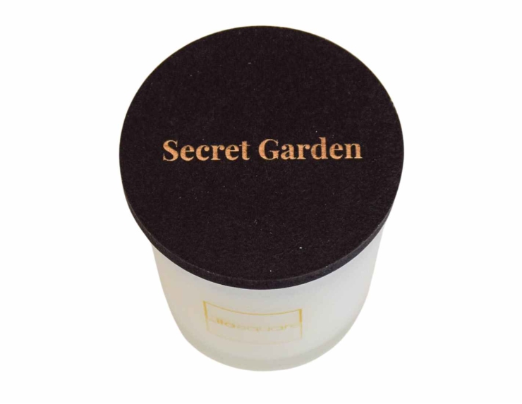 Bougie parfumée Secret Garden cire soja 25h