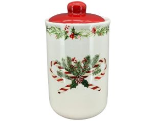 Pot blanc sucres d'orge H16cm