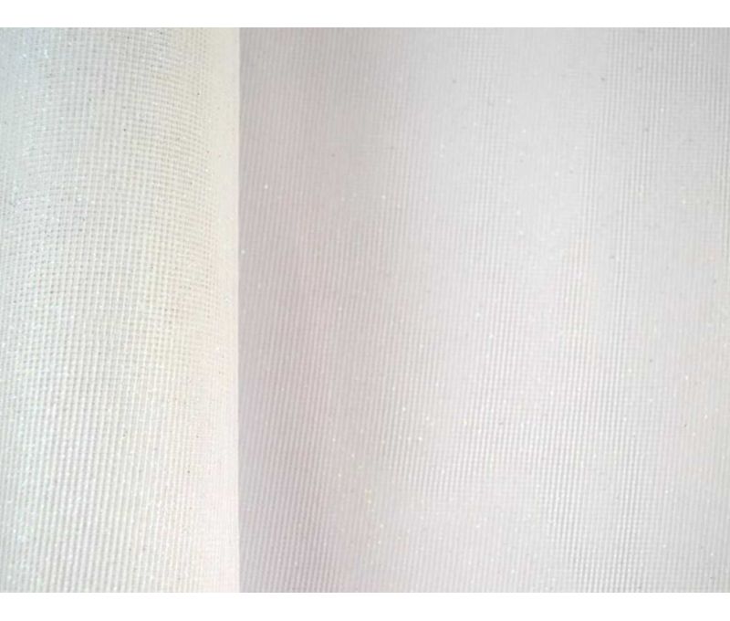Rouleau de tissu blanc irisé pour vos décorations.

Largeur 29cm - Longueur 9m