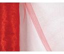 Voir la slide Rouleau tulle rouge brillant pailleté léger transparent décoration Noël 29cm x 9m