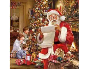 Serviettes Père Noël...