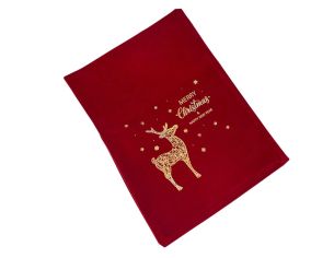 Pochette cadeau bordeaux...