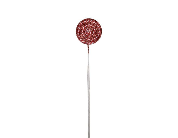 Déco de Noël sucette géante H40cm