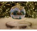 See slide Photophore de Noël montagnes bleues D15cm
