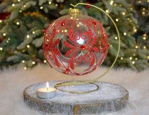 Photophore de Noël décors...