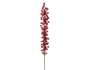 Branche baies rouges H80cm