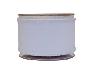 Ruban blanc velours 9m
