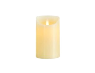 Bougie LED en cire 7,5 x 12 cm