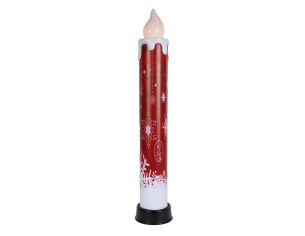 Grande bougie LED rouge...