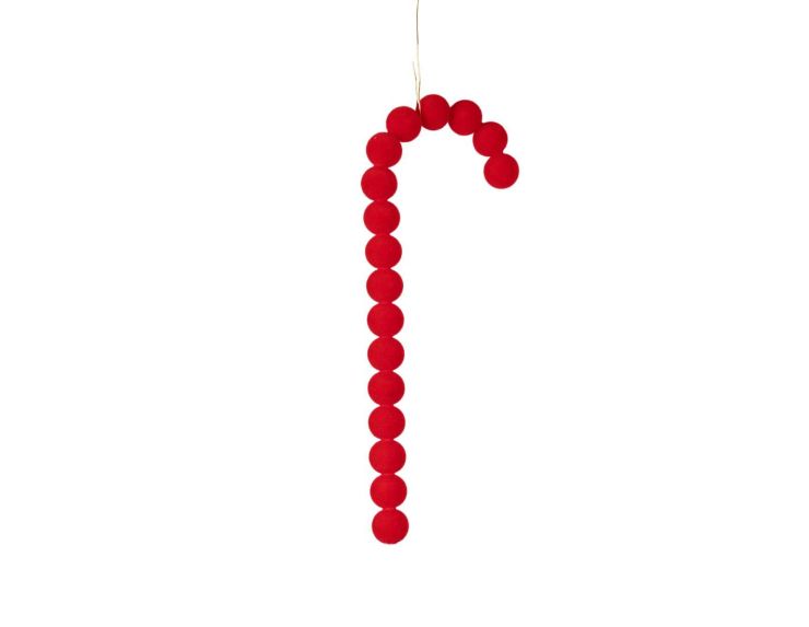 Sucre d'orge rouge velours 33 cm