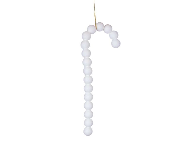 Sucre d'orge blanc velours 33 cm