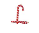 See slide Set 2 sucres d’orge rouge et blanc plastique 26 cm