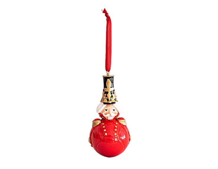 Suspension casse-noisette rouge 13 cm