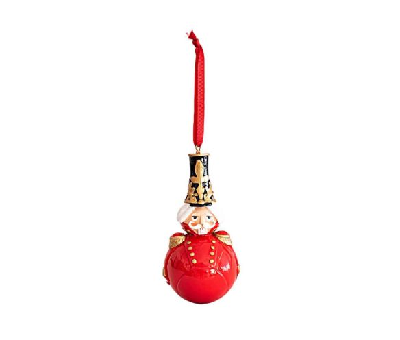 Suspension casse-noisette rouge 13 cm