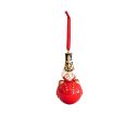 See slide Suspension casse-noisette rouge 13 cm