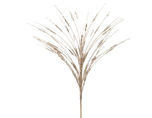 Tige décorative scintillante champagne 61 cm