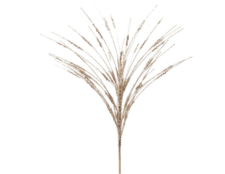 Tige décorative scintillante champagne 61 cm