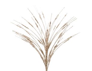 Tige décorative scintillante champagne 61 cm